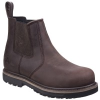 Amblers AS231 Skipton Brown Safety Dealer Boots